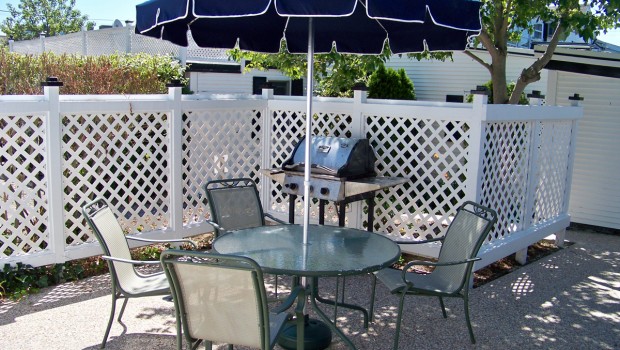 Grilling is a past time at Ebb Tide Cottages - Cape Cod MA